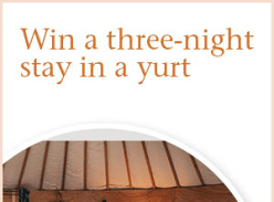 Win a 3-Night Stay in a Yurt at the Park, Cornwall