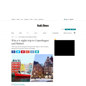 Win a 4-night trip to Copenhagen and Malmö