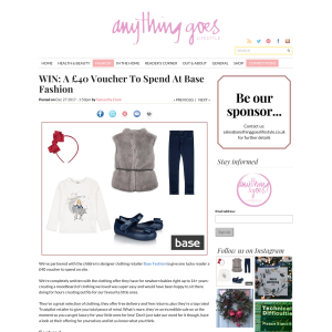 Win a £40 Base Fashion Voucher