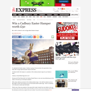 Win a £50 Cadbury Hamper