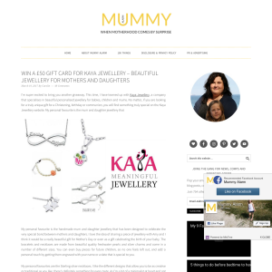 Win a £50 Kaya Jewellery Gift Card