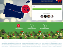 Win A £500 Tommy Hilfiger Christmas Gift Card