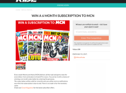 Win a 6 month subscription to MCN's weekly paper