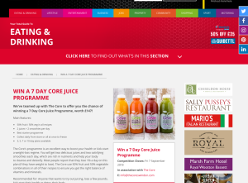 Win a 7 Day Core Juice Programme