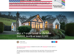 Win a 7-night break in the Lake District