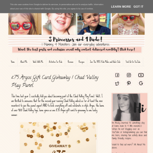 Win a £75 Argos Gift Card