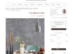 Win a £75 voucher to spend on wallpaper at Inspired Wallpaper