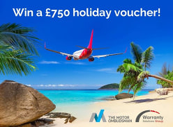 Win a £750 Holiday Voucher from Either TUI or Jet2