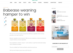 Win a Babease Weaning Hamper