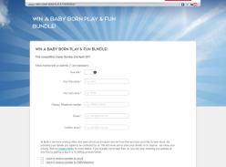Win a Baby Born Play + Fun Bundle