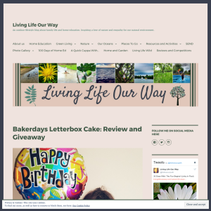 Win a Bakerdays Letterbox Cake