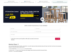 Win a Bar Table with 4 Stools