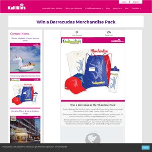 Win a Barracudas Gift Bundle