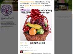 Win a basket of fruit & veg worth £50