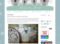 Win a Baylis & Harding Linen Rose & Cotton Bathing Essentials Tin