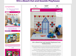 Win a Beach Hut and Seaside Playhouse