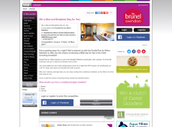 Win a Bed and Breakfast Stay for Two at DoubleTree by Hilton Swindon