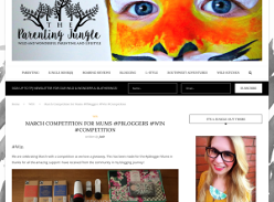 Win a Blogger Bundle (Working Parents Guide Book, Toffee Apple Tea, A Chocolate Trio, Palmers Cocoa Butter, Pop Eyeshadow and Brush + More)
