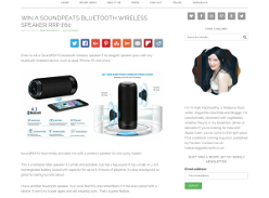 Win a Bluetooth Wireless Speaker RRP £60