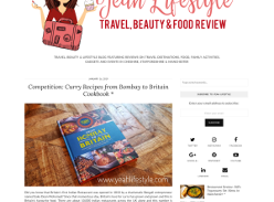 Win a Bombay to Britain Cookbook by National Curry Week
