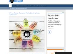 Win a Boozi Cocktail Body Wash Gift Set