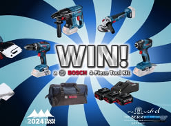 Win a Bosch Tool Kit Worth over £700
