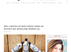 Win a Bottle of Holy Grass Vodka worth £34