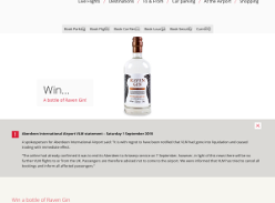 Win A bottle of Raven Gin