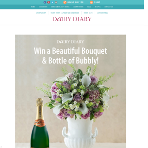 Win a Bouquet + Bottle of Bubbly