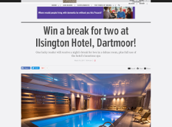 Win a break for two at Ilsington Hotel, Dartmoor