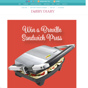 Win a Breville Sandwich Press