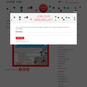 Win a Bumper Spring Craft Basket