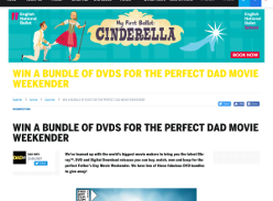 Win A Bundle Of DVDs For The Perfect Dad Movie Weekender