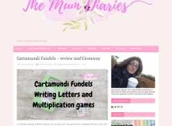 Win a Cartamundi Fundels Mathmatics + Writing Letters Games