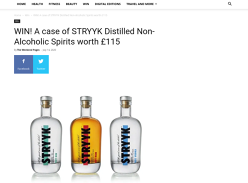 Win A case of STRYYK Distilled Non-Alcoholic Spirits