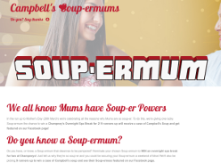 Win a Champneys Spa Break + 9 R/up: A Case of Campbell's Soup