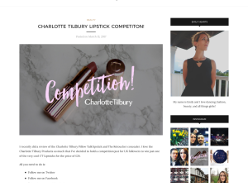 Win a Charlotte Tilbury Lipstick of Your Choice rrp. £24