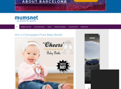 Win a Cheers Champagne Baby Flute Bottle