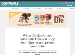 Win a ChickenGuard Automatic Chicken Coop Door Opener and protect your hens