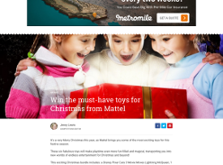 Win a Christmas Toys Bundle from Mattel worth £260