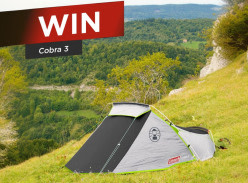 Win a Cobra 3 Tent Worth £180