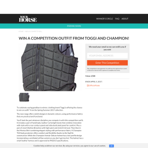 Win a competition outfit from Toggi and Champion worth £500