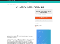 Win a Contour Cosmetics bundle