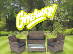 Win a Copenhagen 4pc Rattan Patio Set