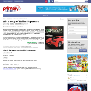 Win a copy of Italian Supercars