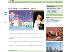 Win a copy of Sophie Finds a Fairy Door