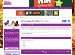 WIN! A copy of the Nana Troll book!