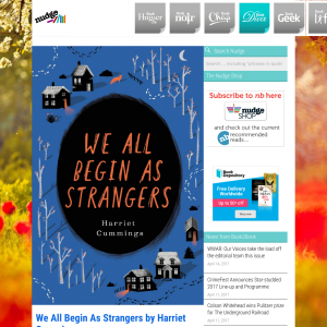 Win a copy of We All Begin As Strangers by Harriet Cummings