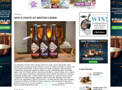 Win A Crate Of British Cider