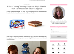 Win a Crate of Knoppers Wafer Biscuits + Merchandise